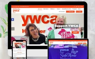 YWCA Hanover website design