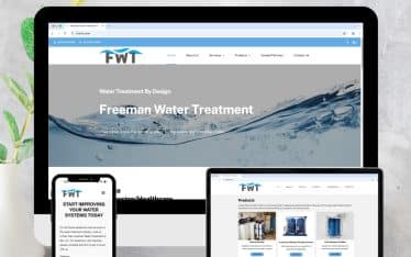 Freeman Water Treatment Website Build